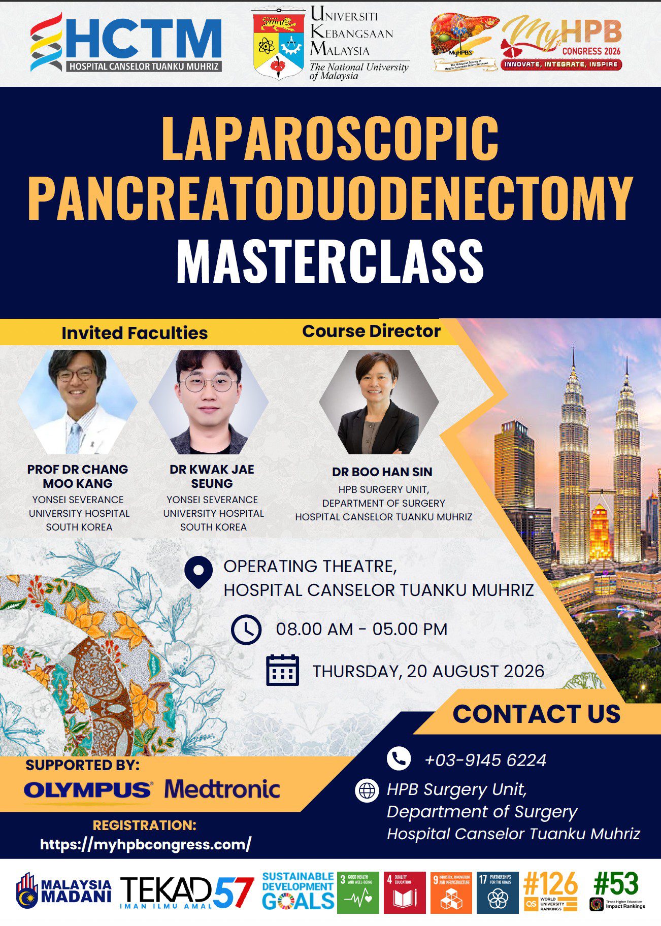 Laparoscopoic Pancreatoduodenectomy Masterclass